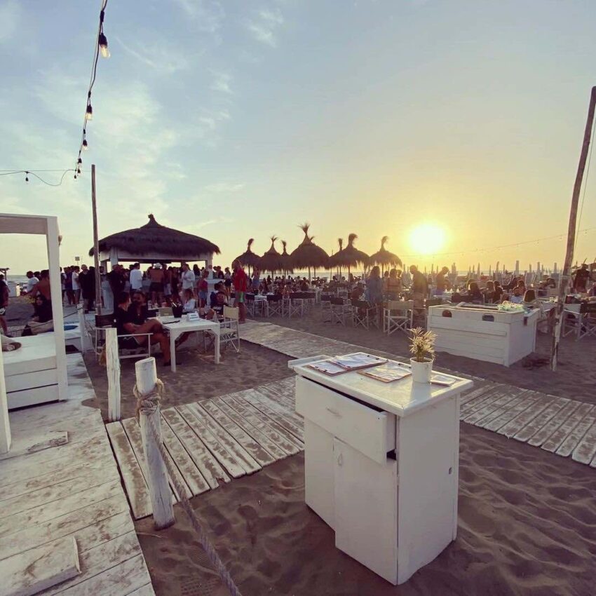 aperitivo sul litorale romano