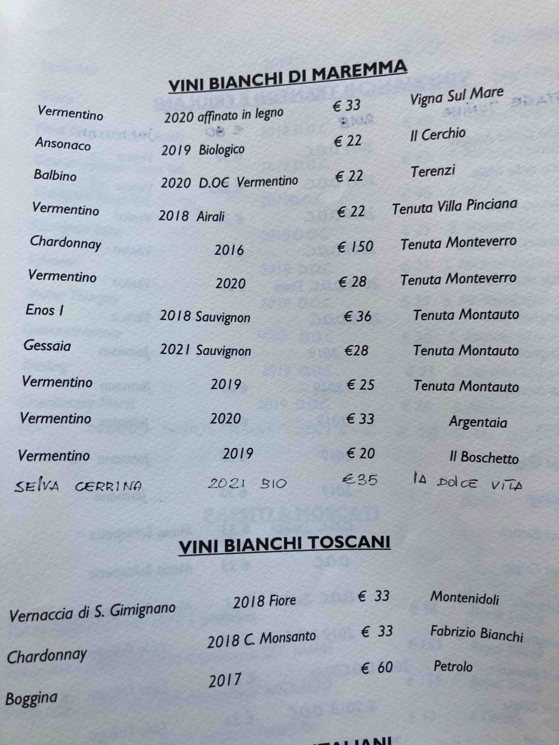 capalbio frantoio bianchi toscani