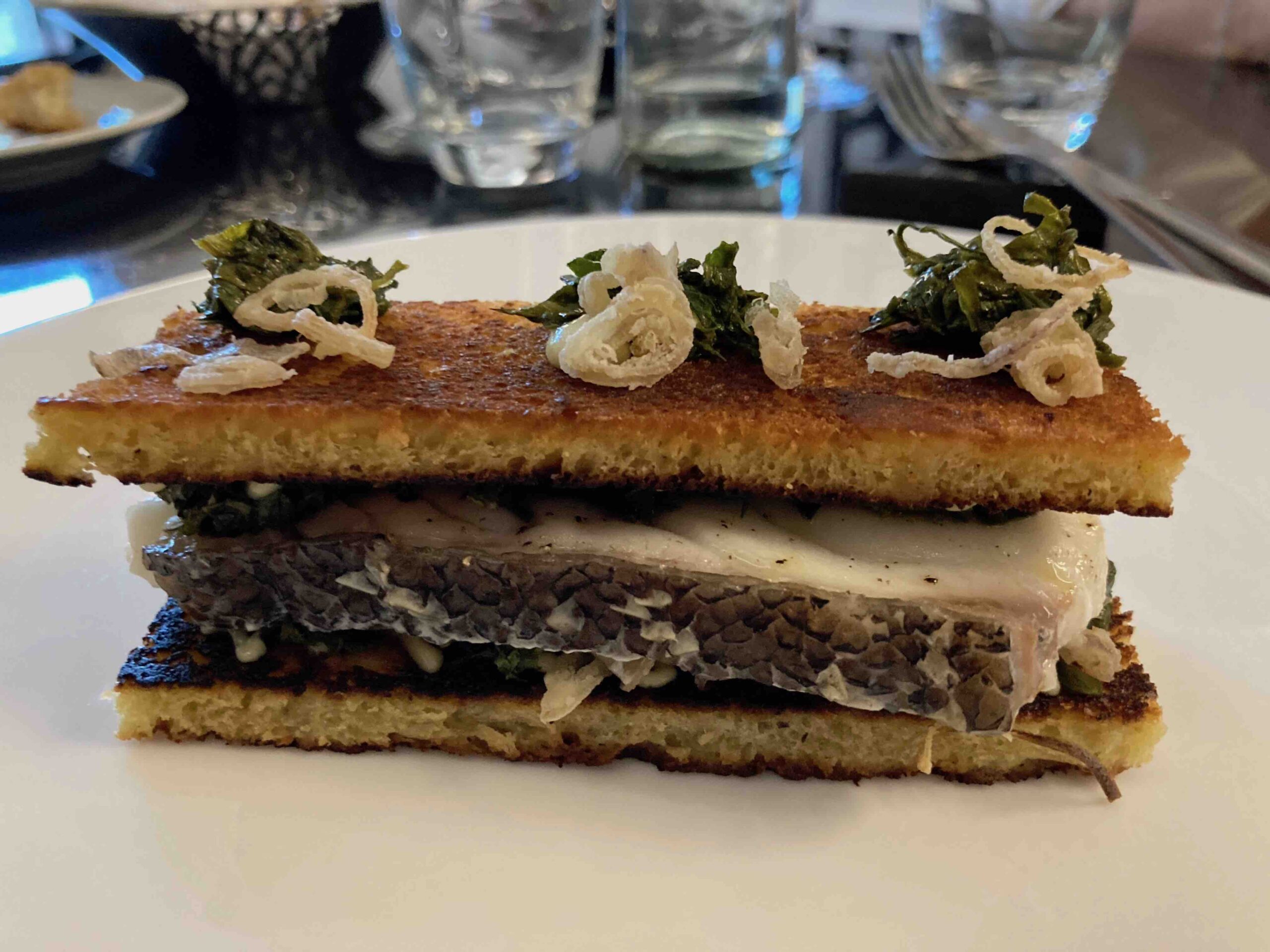 dogma roma pan brioche morone affumicato bieta