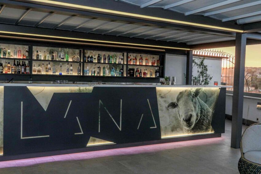 lana a roma bancone cocktail bar
