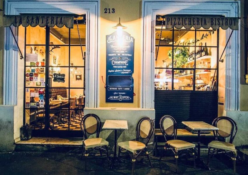 dove mangiare e bere al pigneto la santeria