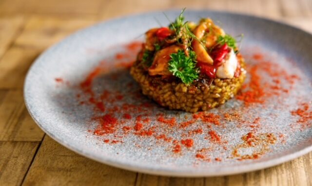 La ricetta della paella al salto