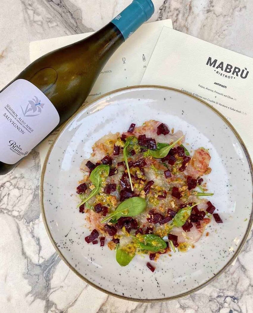 mabrù bistrot roma carpaccio