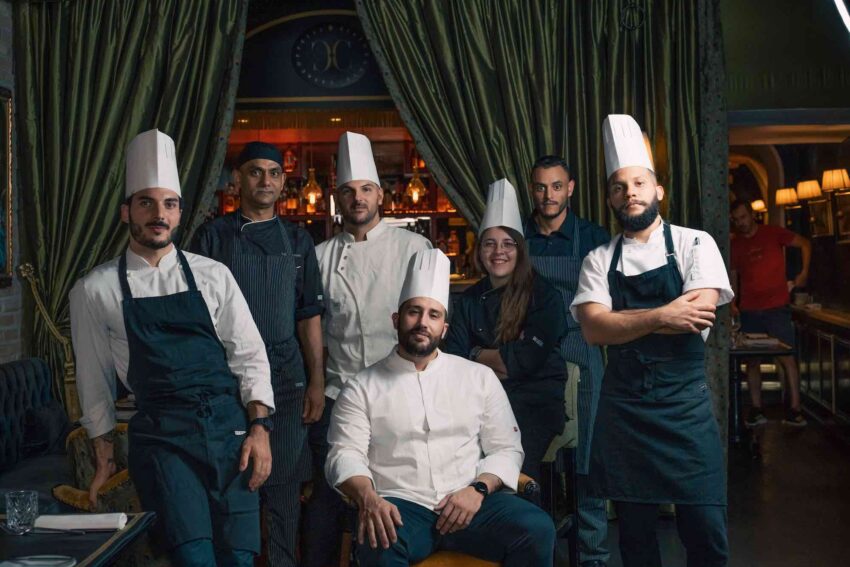 chef e brigata casa coppelle