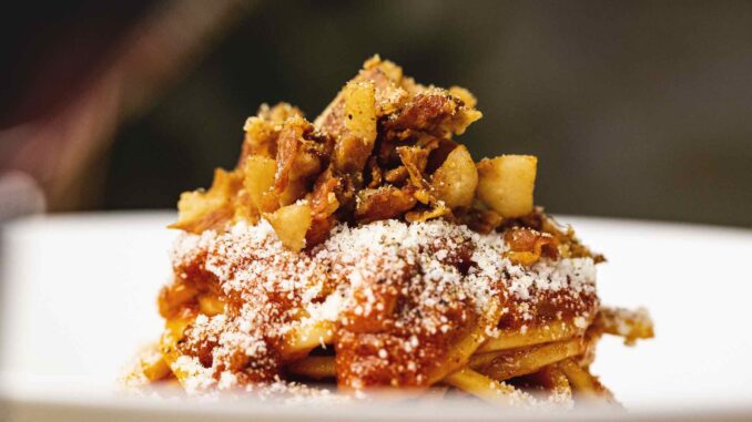 amatriciana La Corte degli Archi a Roma