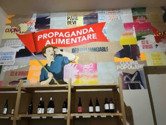 Propaganda alimentare a Milano manifesto