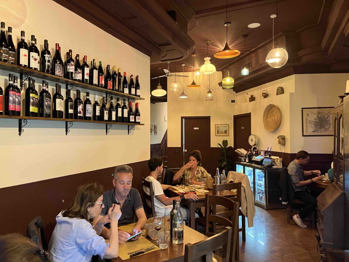 Trattoria Sincera a Milano prima sala