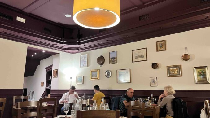 Trattoria Sincera a Milano sala interna