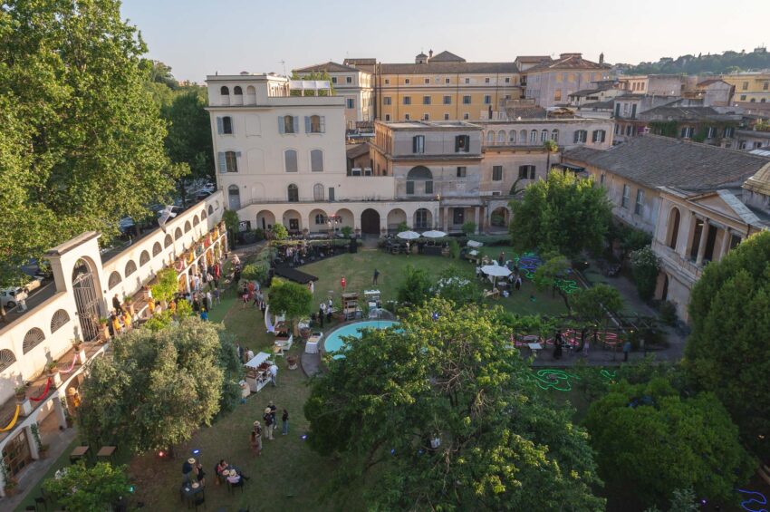 Mangiare nel verde a Roma