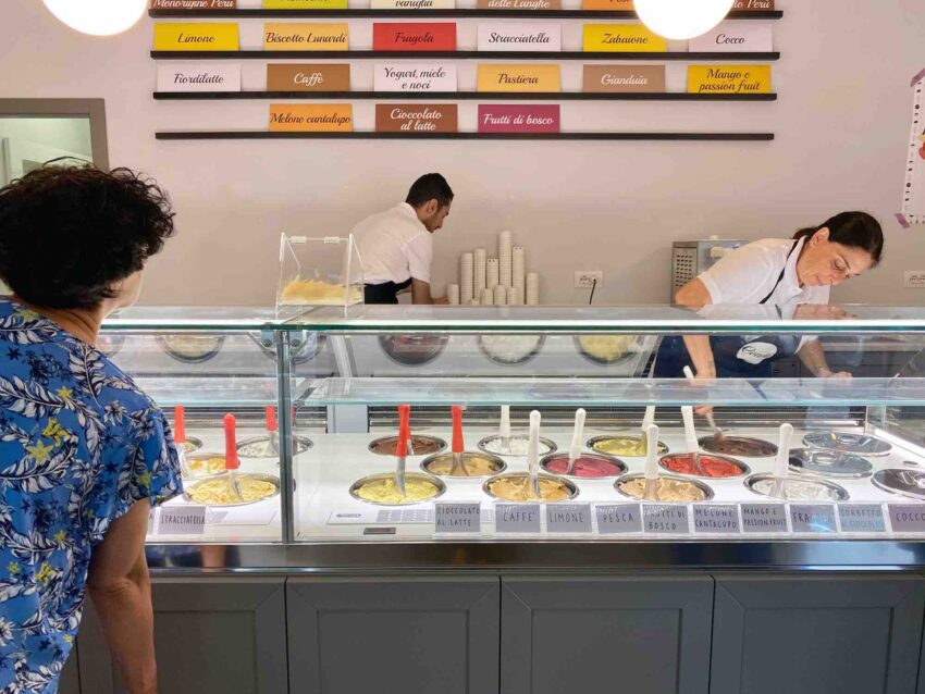 conetti bancone