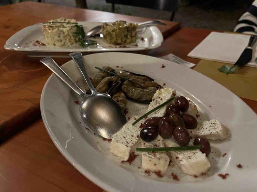Valleponci ristorante antipasto dove mangiare vicino a Varigotti