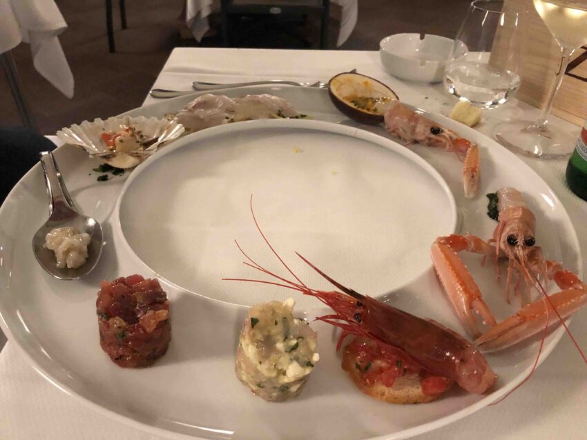 crudo di valentino lido di venezia