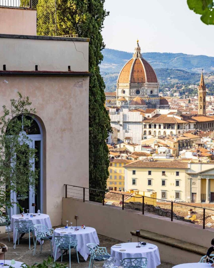 dove mangiare all'aperto a Firenze - la leggenda dei frati