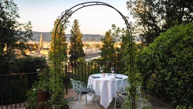 dove mangiare all'aperto a Firenze - la leggenda dei frati