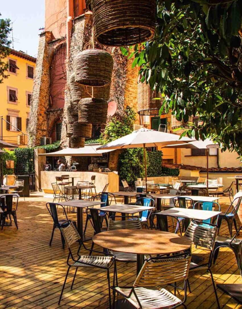 dove mangiare all'aperto a Firenze 