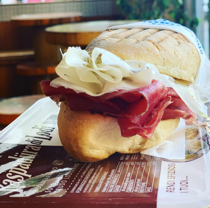 panino quadronno bresaola milano