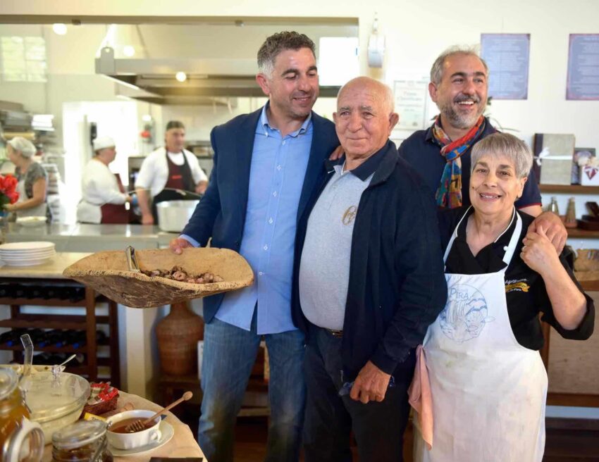 la cena agricola da Vinificio - tenuta radichino