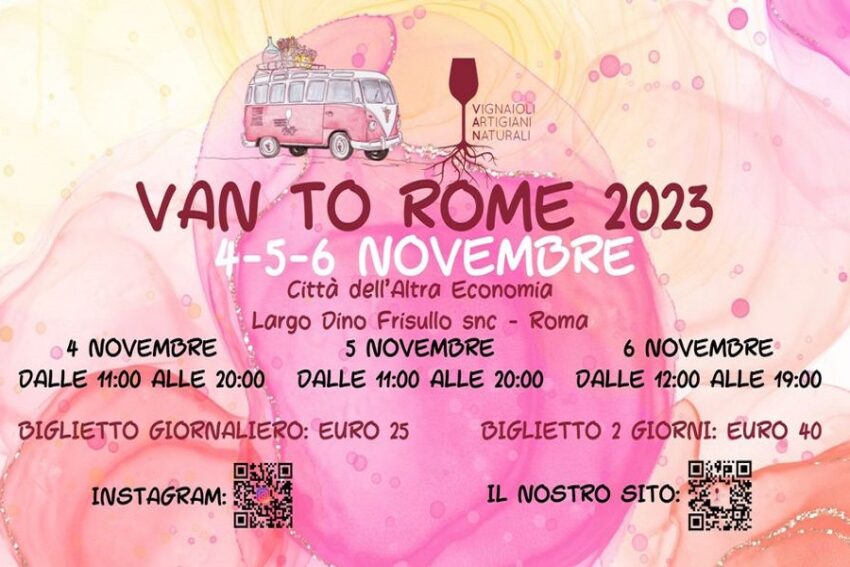 van to rome 2023 - cosa fare a roma
