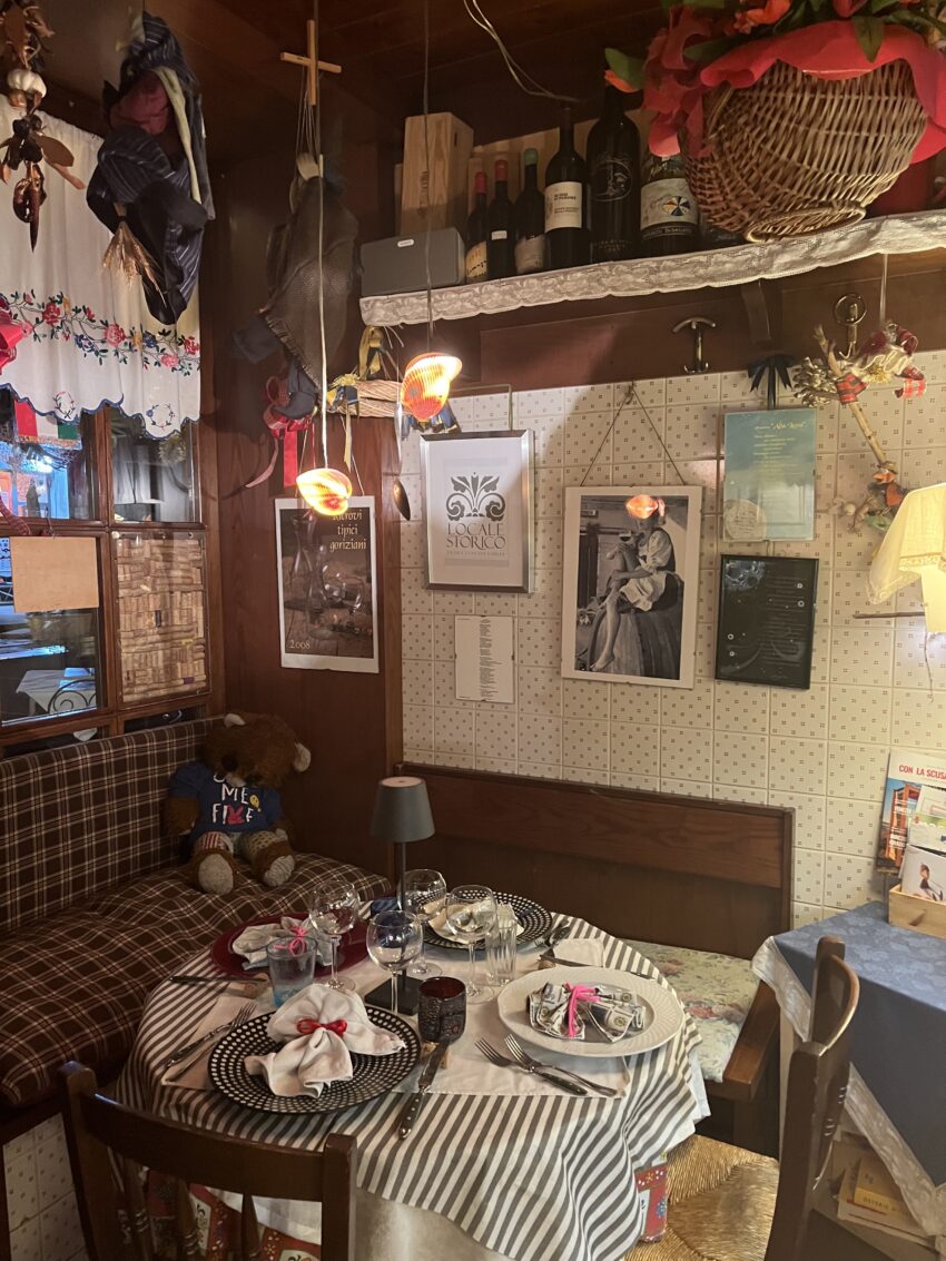 Trattoria a La Luna, foto Giorgia Basili