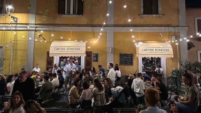 esterno - cantina bonasera frascati