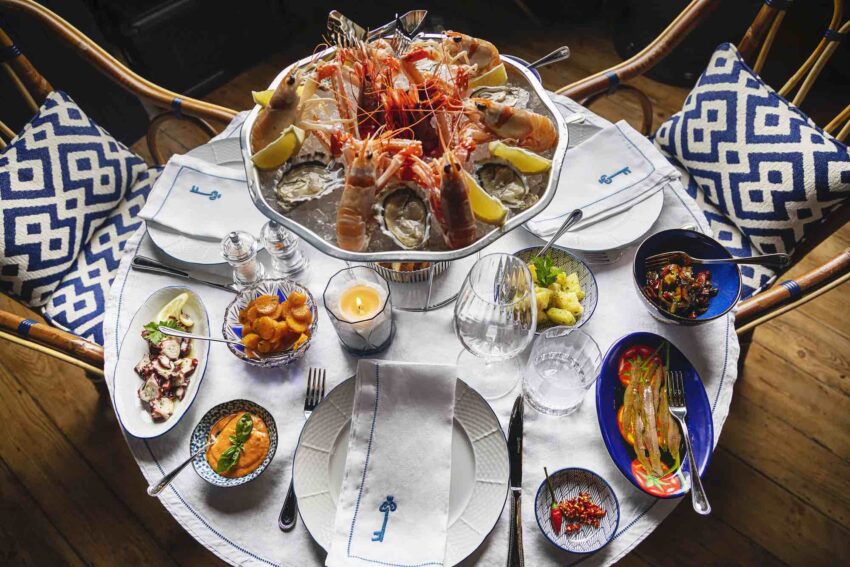 crudo di pesce e antipasti