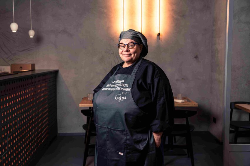 Barbara Agosti chef di Eggs a Milano in via Solferino