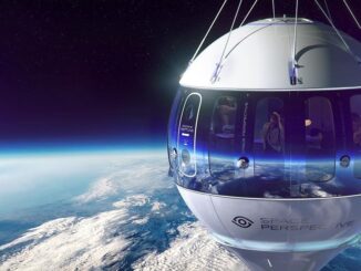 la capsula spaziale neptune dove viene servita la cena nello spazio