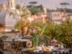 il brunch in terrazza di hotel locarno a roma
