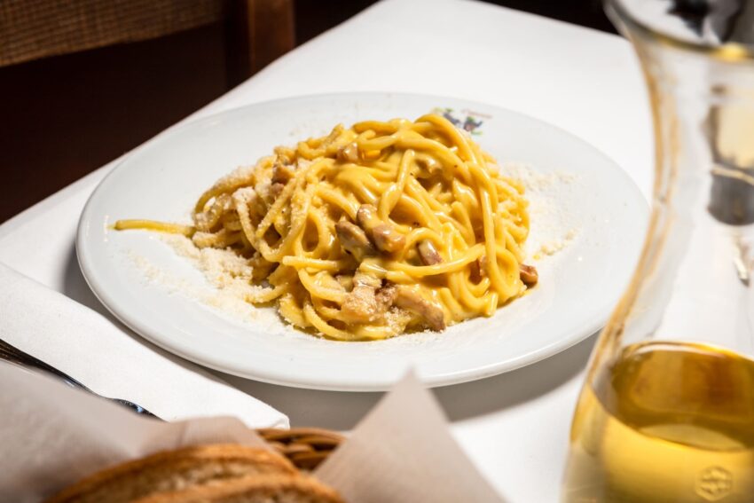 La carbonara di Checco Er Carrettiere a Trastevere (Roma)