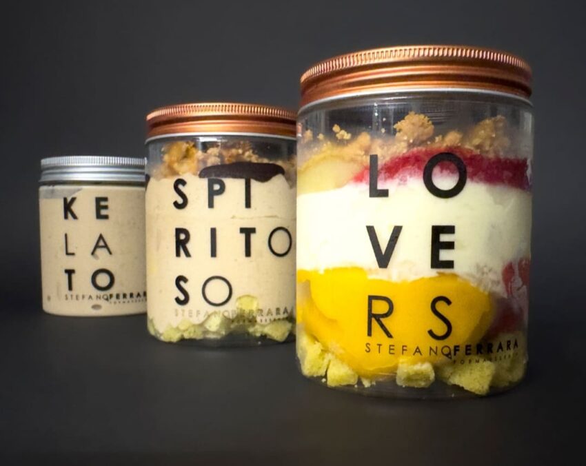 Il gelato in barattolo da Formaessenza.
