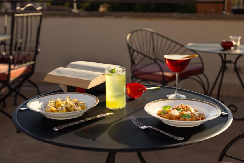 menu e cocktail di hotel locarno a roma