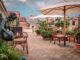 la terrazza dell'hotel locarno a roma