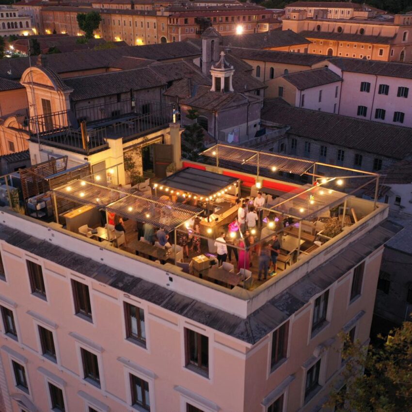 La terrazza di Jacopa a Trastevere