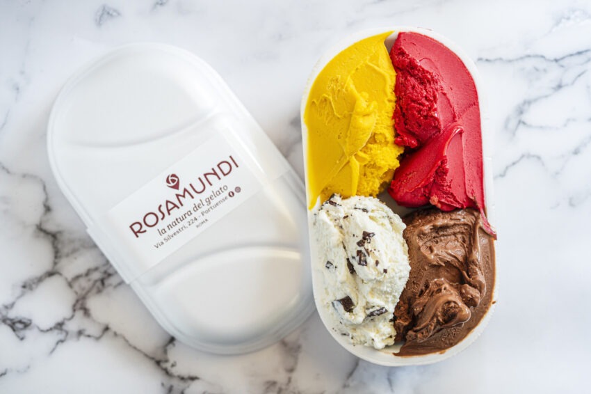 il gelato di rosamundi a roma