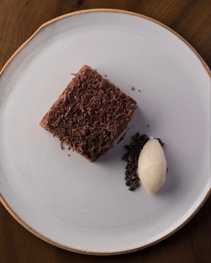 Un dessert di Uma a Roma