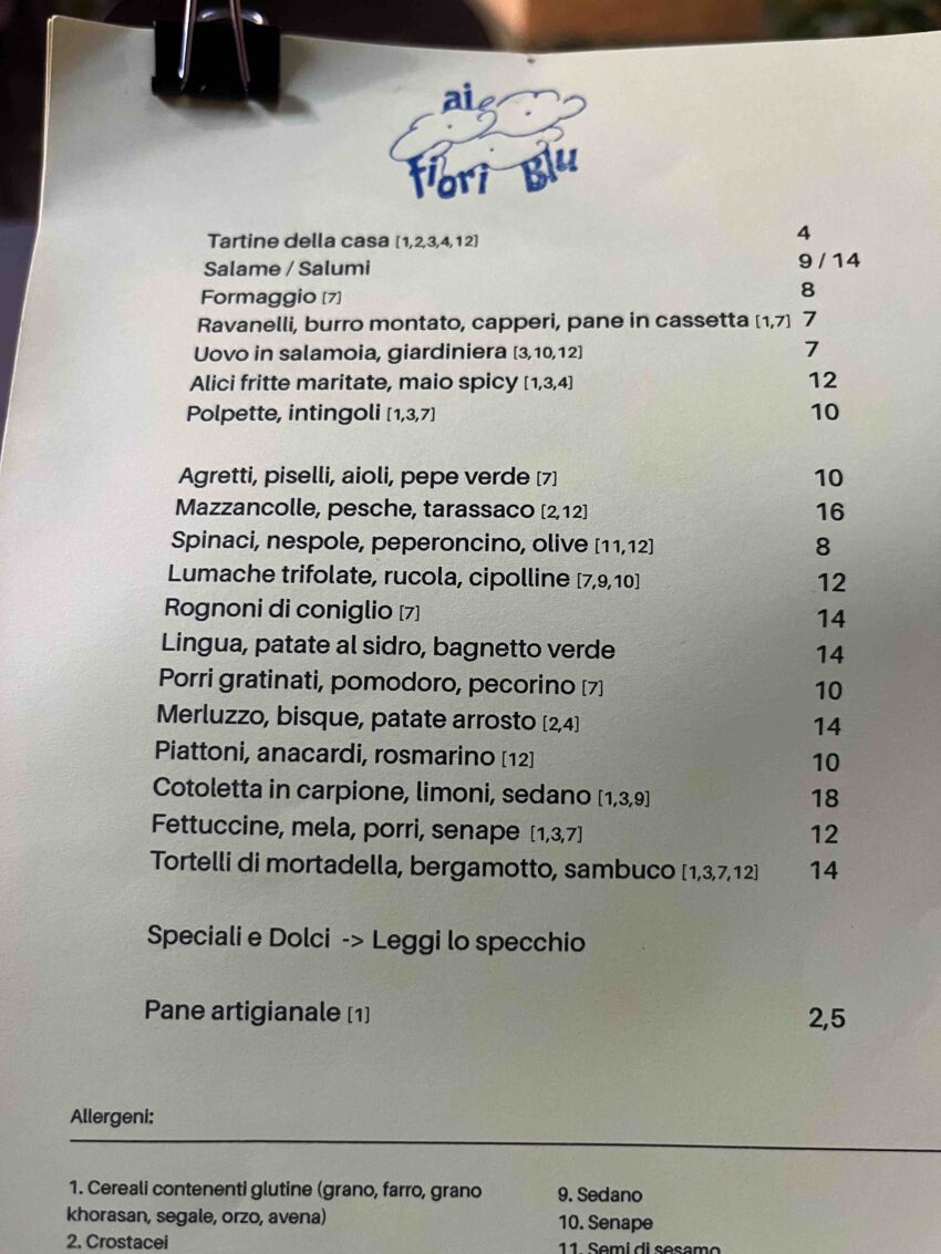 ai fiori blu milano menu 2