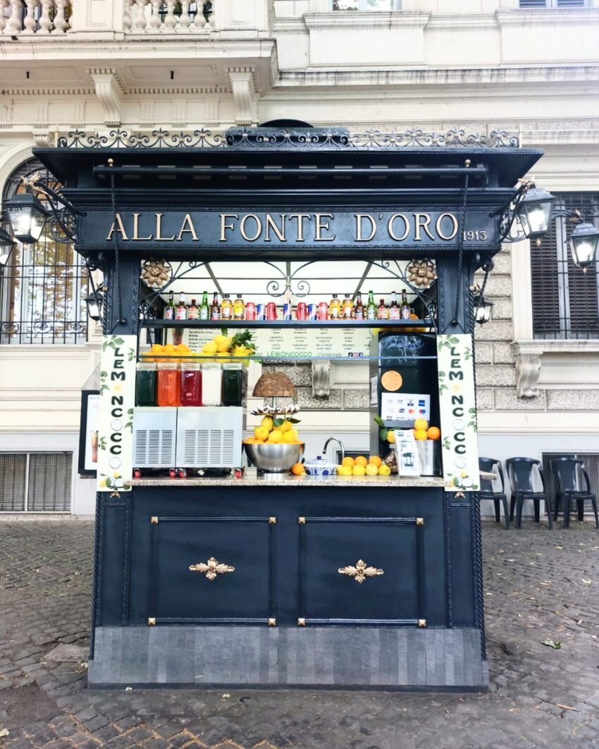 i migliori chioschi di grattachecca a roma, alla fonte d'oro