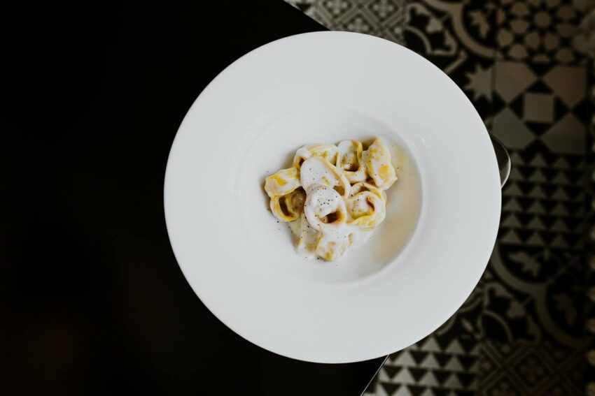 Un piatto di Buccia Trattoria a Sabaudia
