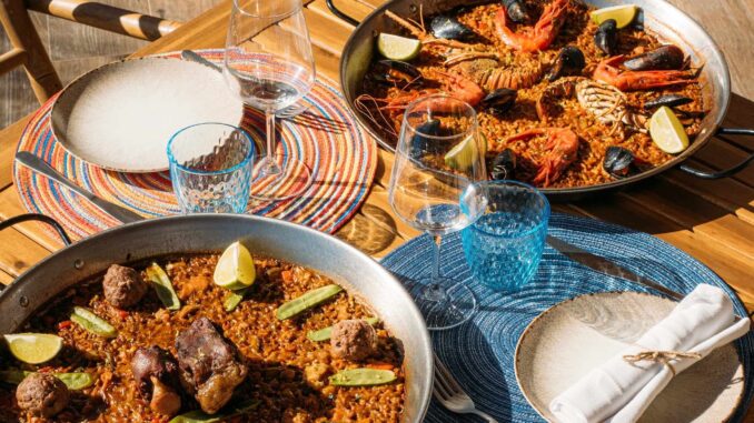 la paella di casa carmen a fiumicino