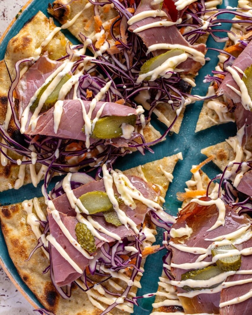 pizze romane estive, la pastrami di san martino a roma