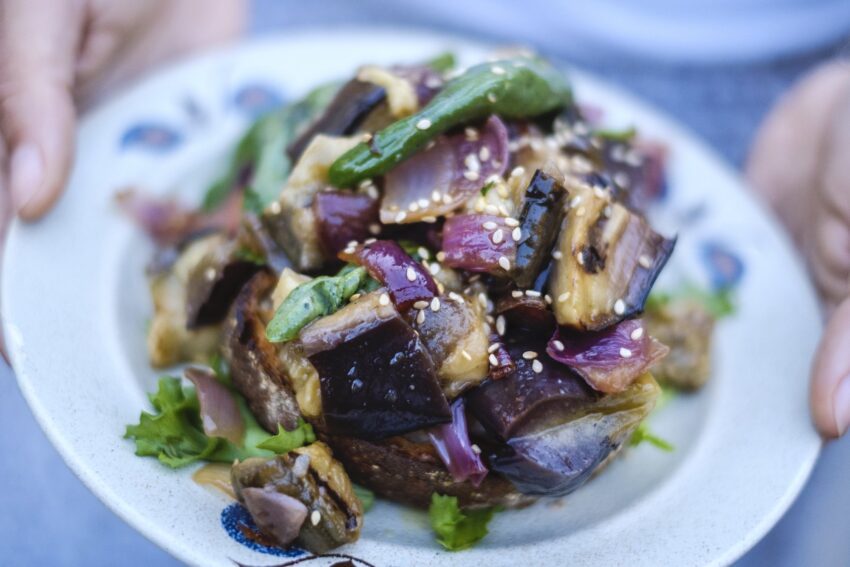 la caponata di osteria grandma a testaccio estate a roma