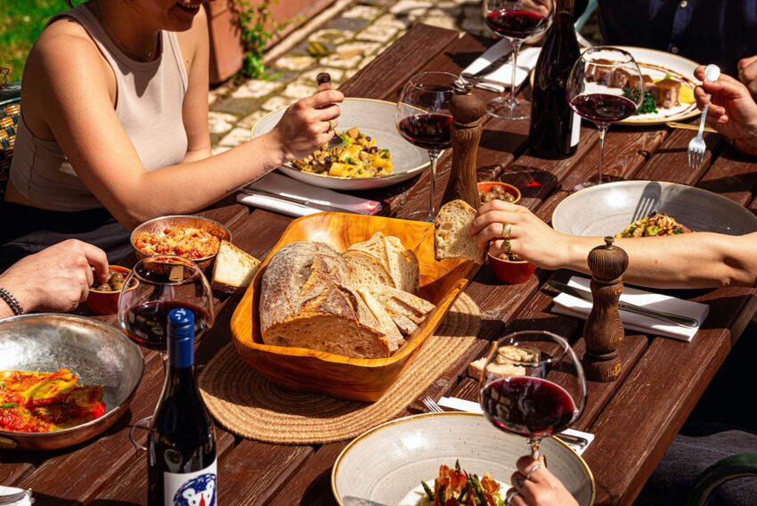 il menu del ristorante de la cerra a tivoli