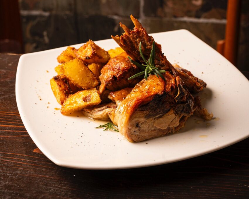 l'agnello dell'hosteria grappolo d'oro a roma