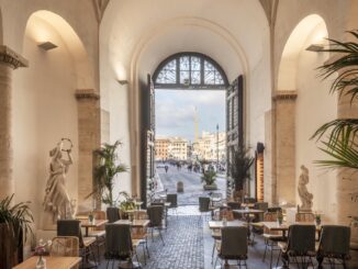 dove mangiare in un museo a roma, vivi bistrot a piazza navona