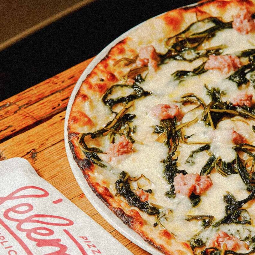 La pizza de L'Elementare