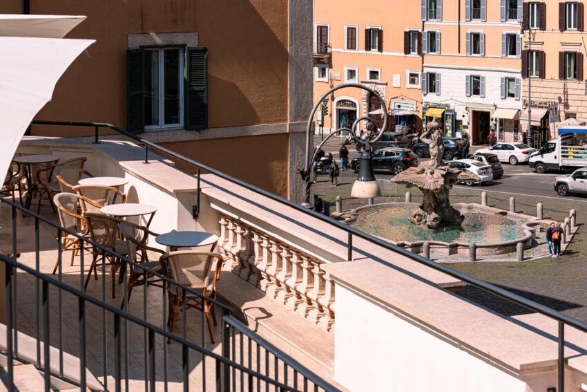 b24 ristorante a roma con terrazza
