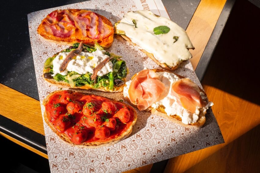 le bruschette il secchio e l'olivaro roma