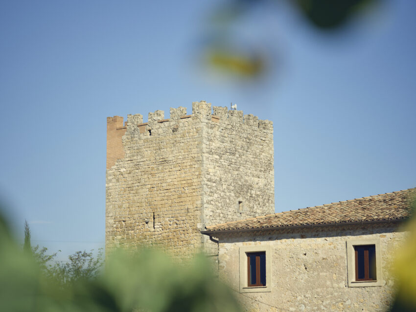 l'esterno di locanda la torre vicino anagni