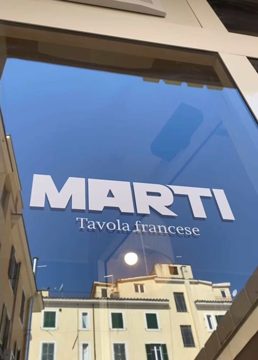 Marti Tavola Francese a Roma