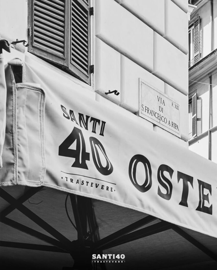 Santi 40 a Trastevere